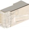 EKRANĒTS MODULĀRAIS SPRAUDNIS RJ45/C6-EKRAN*P100